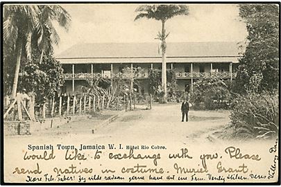 Jamaica, Spanish Town, Hotel Rio Cobre.