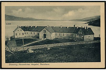 Thorshavn. Dronning Alexandrines Hospital. U/no. 