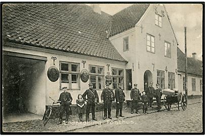 Ærøskøbing postkontor og personale. C. Th. Creutz no. 12921.