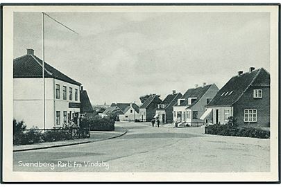 Parti fra Vindeby, Svendborg. Stenders, Svendborg no. 381. 