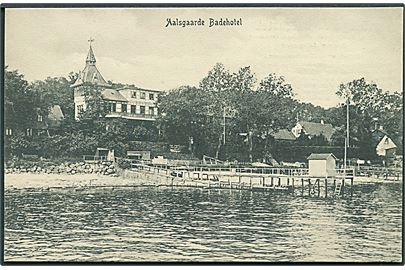 Aalsgaarden Badehotel. Reklamekort. Peter Alstrups no. 5315. 