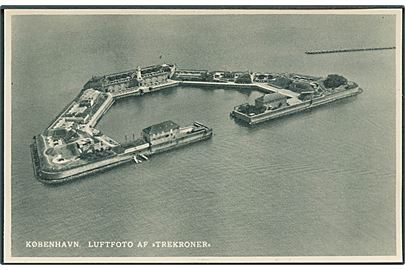 Luftfoto af Trekroner, København. J. C. O. no. 920. 