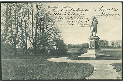 Bernstorff Støtten Statue, Gentofte. Sk. B. & Kf. no. 2939. 