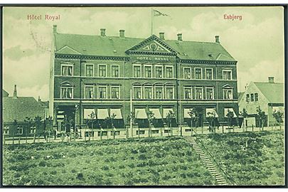 Hotel Royal, Esbjerg. J. J. N. no. 4400. 