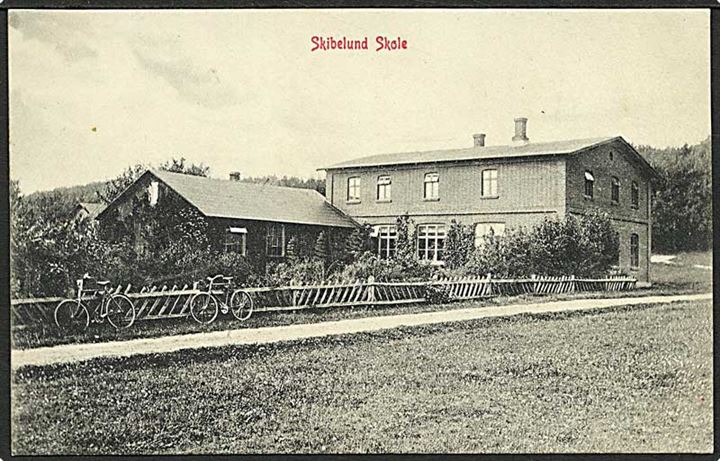 Skibelund skole. W.K.F. No. 3816