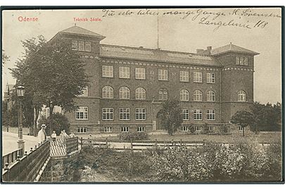 Teknisk Skole i Odense. Johs. Brorsens Forlag no. 927. 