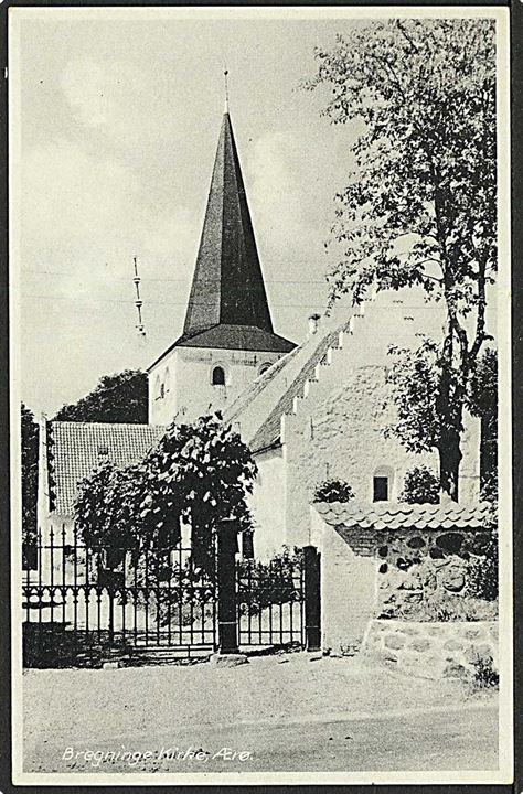 Bregninge Kirke paa Ærø. Stenders no. 82110.