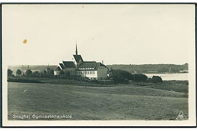 Snoghøj Gymnastikhøjskole. Pors u/no. Fotokort. 