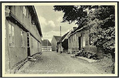 Gammel købmandsgaard i Mariager. Stenders no. 76924.