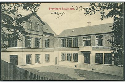 Svendborg Privat skole. Kielberg nr. 32032.