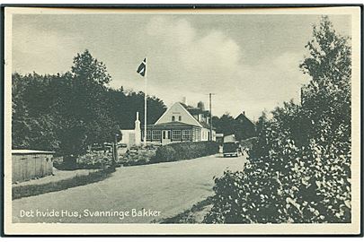 Det hvide hus, Svanninge Bakker. Stenders no. 76197. 