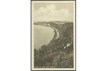 Udsigt fra Højen over Vildsund. Vildsund Strand u/no. 