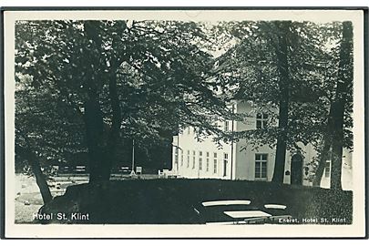 Borre, Hotel St. Klint. Fotokort u/no. 