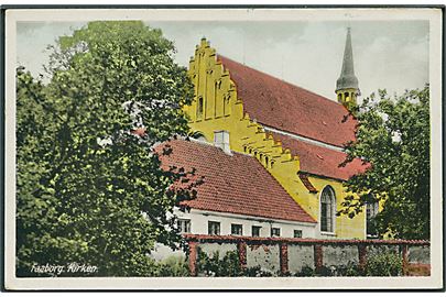 Faaborg Kirken. F. C. Alstrøms Boghandel no. 13357. 