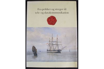 Fra prikker og streger til tele- og datakommunikation. 77 sider illustreret jubilæumsskrift fra Store Nordiske Telegrafselskab 1869-1994. Bl.a. billeder fra selskabets stationer i Fjernøsten, på Island og udlægning af søkabler.