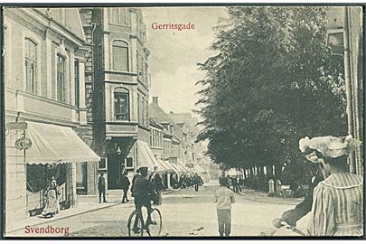 Svendborg, Gerritsgade. Bager ses. W. & M. no. 613. (Små fejl). 