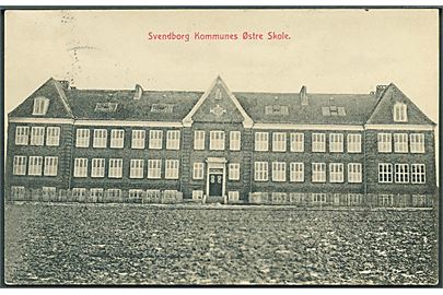 Svendborg kommunes østre skole. I. P. Andersen no. 33283. 