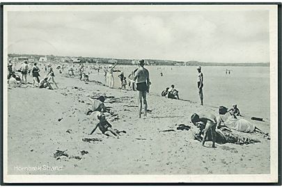 Hornbæk Strand. Stenders no. 74442. 