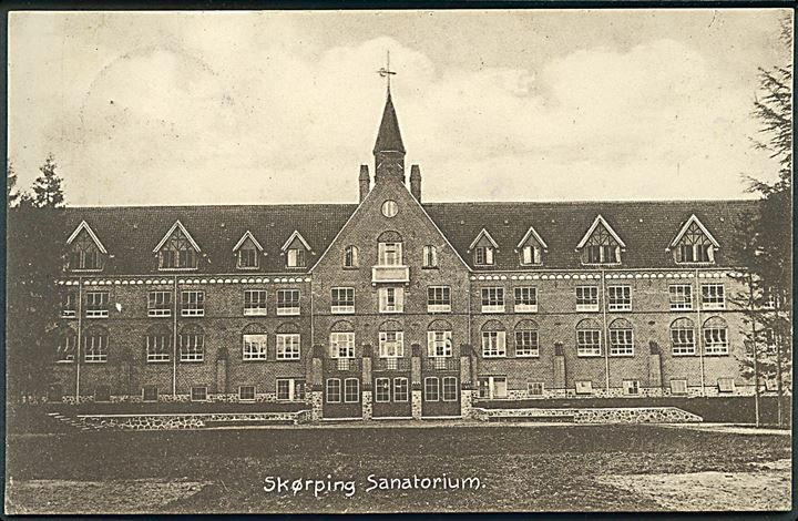 Skørping Sanatorium. Marie Agerschou no. 1157. 