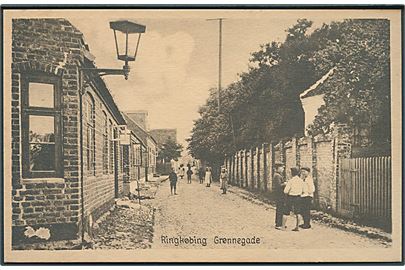 Ringkøbing, Grønnegade. Stenders no. 8363. 