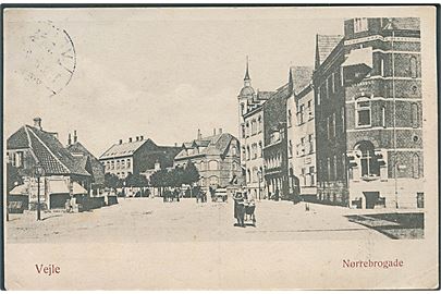 Vejle, Nørrebrogade. N. J. Mehlsen no. 12. 