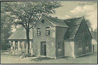 Kjærby Skole. N. Clemmensens Kunstforlag u/no. 