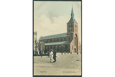 Odense. St. Knuds Kirke. Stenders no. 2199. 