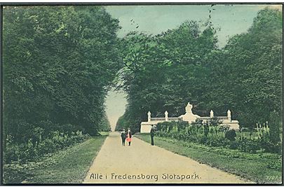 Allé i Fredensborg Slotspark. J. M. no. 759. 