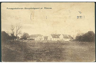 Odense. Forsøgstationen Blangstedgaard. Fot. Terzgow Petersen u/no. 