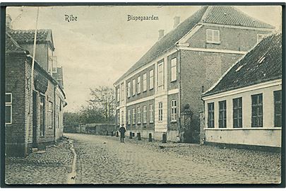 Ribe. Bispegaarden. Peter Alstrups 2666. 