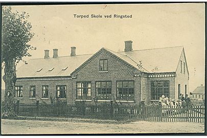 Torped Skole ved Ringsted. Peter Alstrups no. 2720. 