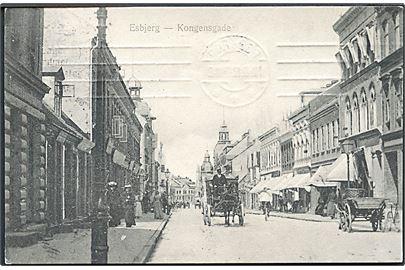 Esbjerg, Kongensgade. C. J. C. no. 234. 