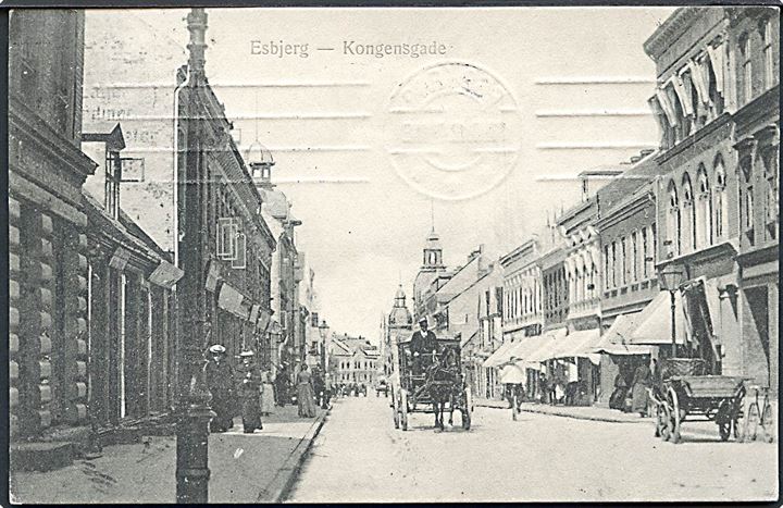 Esbjerg, Kongensgade. C. J. C. no. 234. 