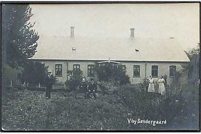 Viby Søndergaard. Fotokort no. 1454. 