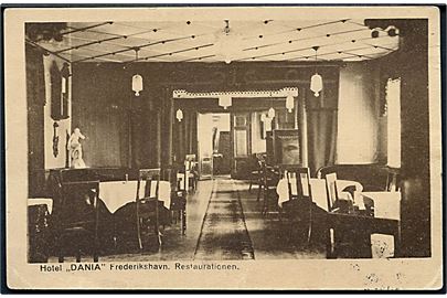 Frederikshavn. Hotel Dania med Restaurationen. A. Mogensen no. 21. 