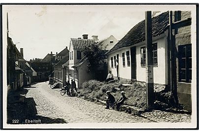 Ebeltoft, Nørrebakke. Fotokort no. 222. 