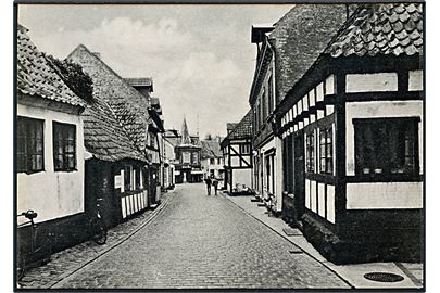 Ebeltoft, Adelgade. Rådhus Kiosken no. 18195. 