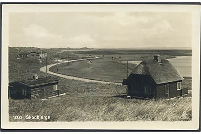 Skodbjerg. Forte no. 1006. (Har været opklæbet). 