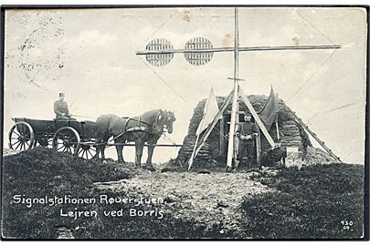 Borris, Lejren ved. Signalstationen Røverstuen. No. 808. Kvalitet 6