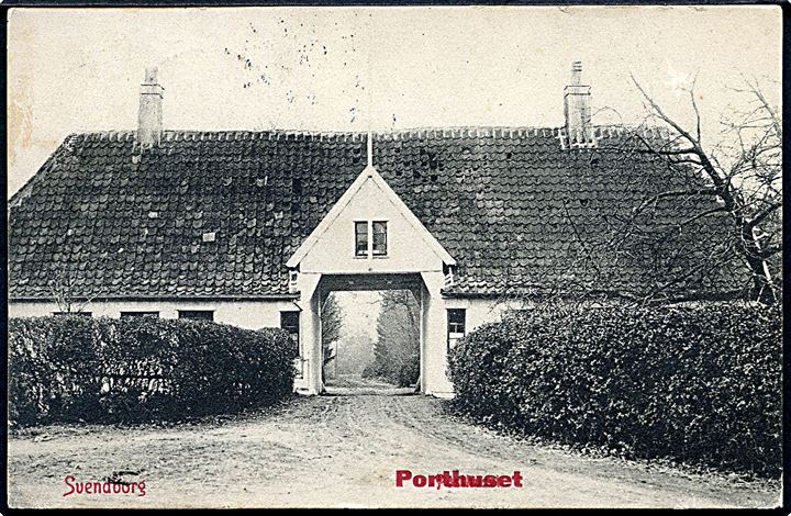 Svendborg. Porthuset. Alb. Hansen u/no. 