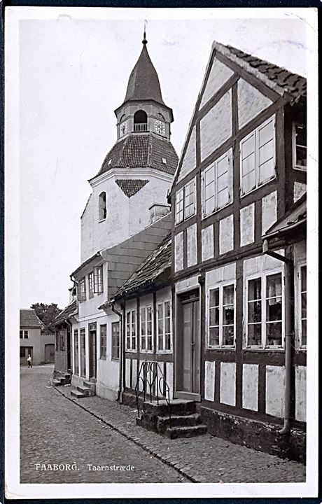 Faaborg. Taarnstræde. Fotokort u/no. 