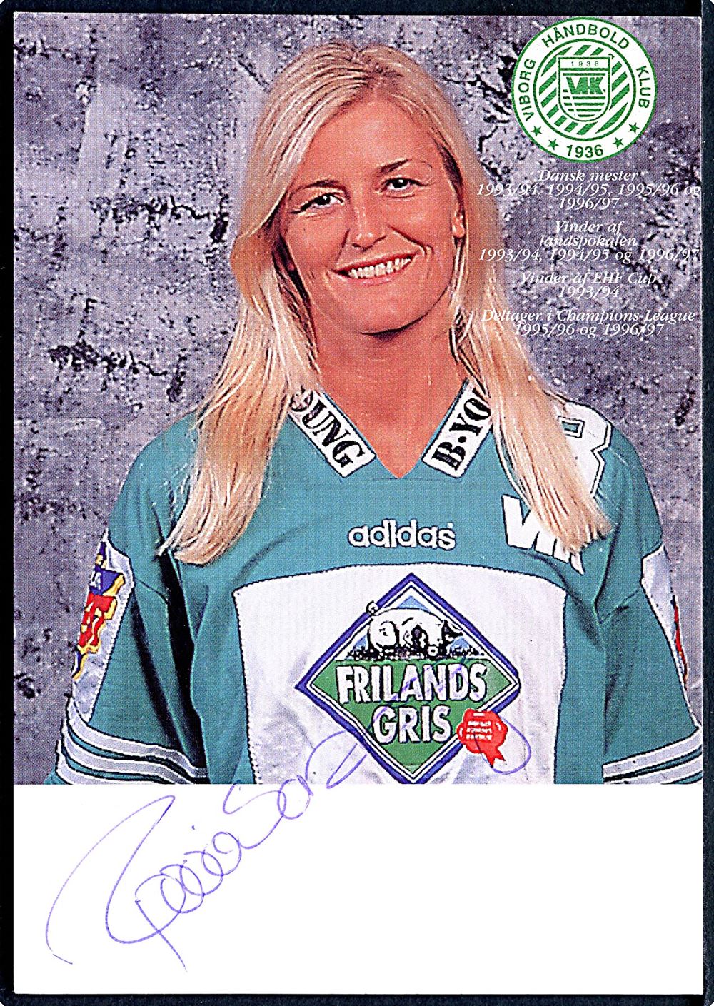 Rikke Solberg Håndboldspiller Viborg Håndbold Klub Med