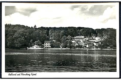 Kollund ved Flensborg Fjord. Fotograf H. Ingwersen u/no. 