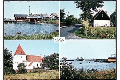 Partier fra Fejø. Lolland - Falsters Papirforsyning no. 143 307 013. 