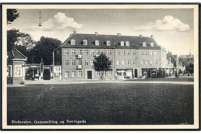 Haderslev. Gammelting og Nørregade. Rudolf Olsens Kunstforlag no. 784. 