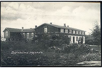 Bornholm. Aakirkeby Højskole. No. 8160. 