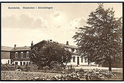 Bornholm. Højskolen i Almindingen. Colbergs Boghandel no. 88 p. 
