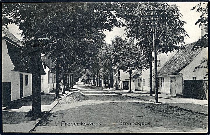 Frederiksværk. Strandgade. Stenders no. 6335. 