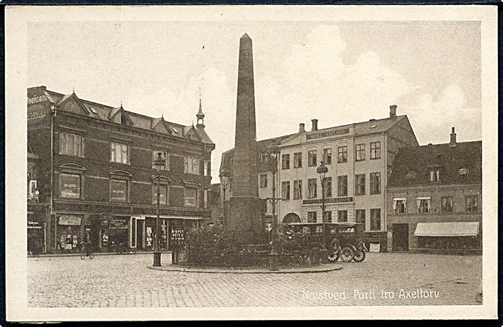 Næstved. Parti fra Axeltorv. Stenders, Næstved no. 83. 