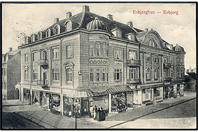 Esbjerg, Kongensgade 84-86 “Esbjerghus”.C.J.C. no. 114.